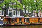 Case galleggianti nei canali di Amsterdam