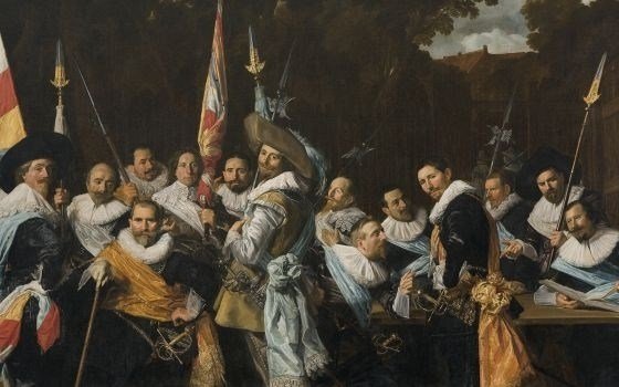 Officers and sub-alterns of the Calivermen Civic Guard, Frans Hals Museum, Haarlem