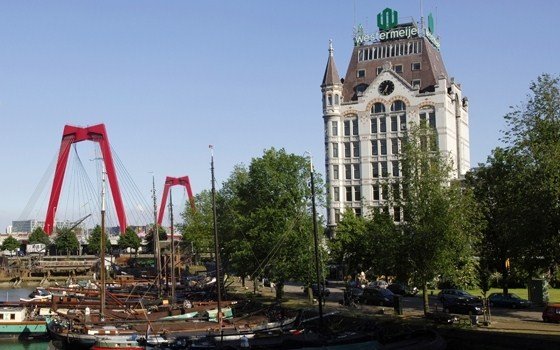 The Whitehouse in Rotterdam Europe's first skyscraper