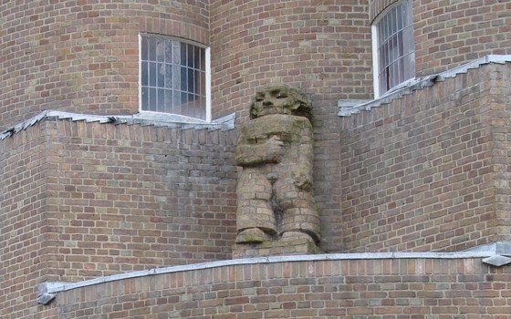 One of the aesthetic highlights of the expressionist amsterdam school architectural movement