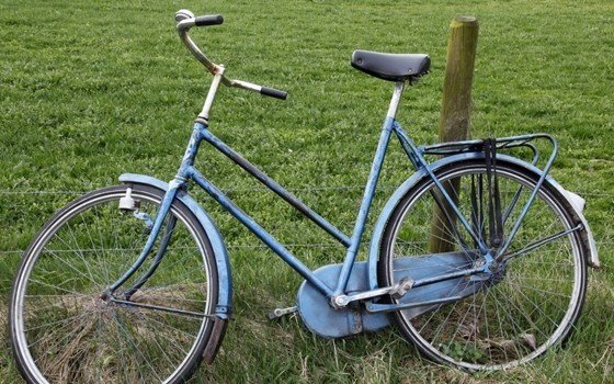 A traditional dutch bike