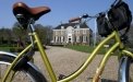 På cykeln