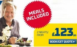 DFDS Newcastle to Amsterdam Meal Deal