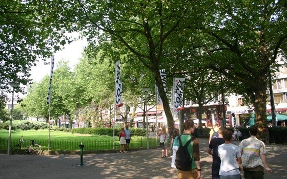 One of the major entertainment area's of Amsterdam
