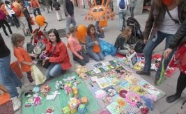 Dia de la Reina y fiesta para niños