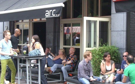 A cafe in amsterdam