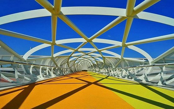 Puente De Groene Verbinding - Rotterdam, Ciudad-Holanda (1)