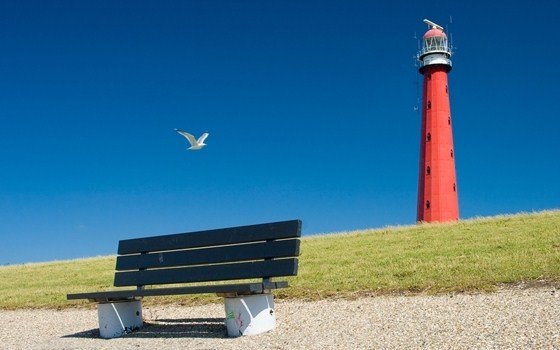 A lighthouse at The helder