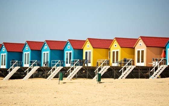 Beach houses at Koudekerke