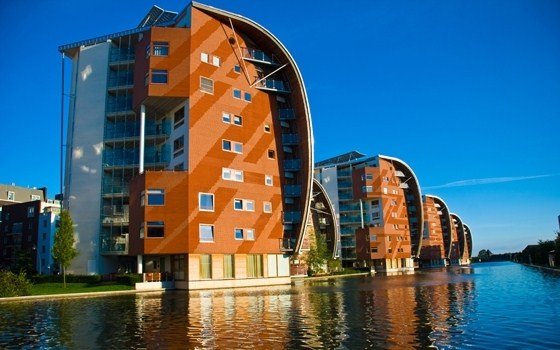 modern architecture in the bosch