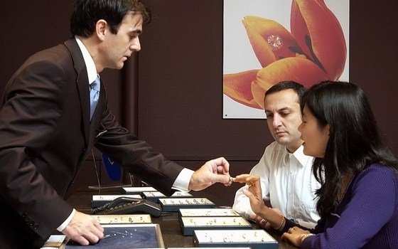 © Coster Diamonds Customers at Coster