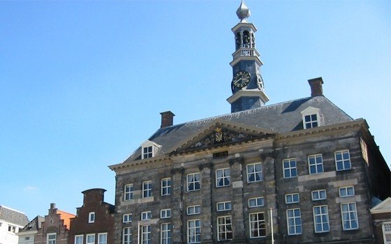 frontview of the bosch's city hall