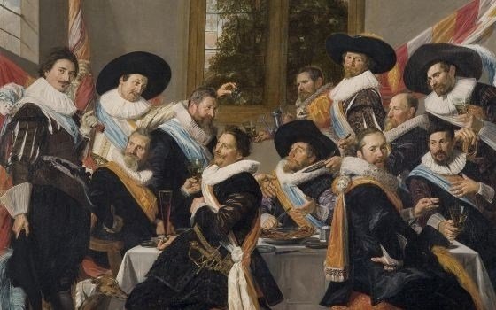 Banquet of the officers of the Calivermen Civic Guard, Frans Hals Museum, Haarlem