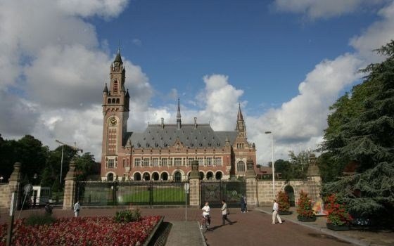 peace palace in the hague