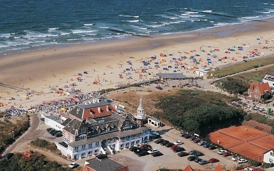A beach resort at Domburg