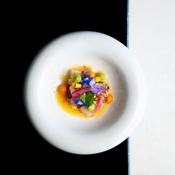 Delicious dish at The Kingfish Company