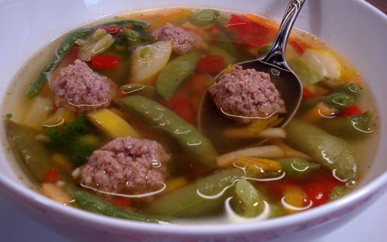 Suppen Fleischklöße — Rezepte Suchen