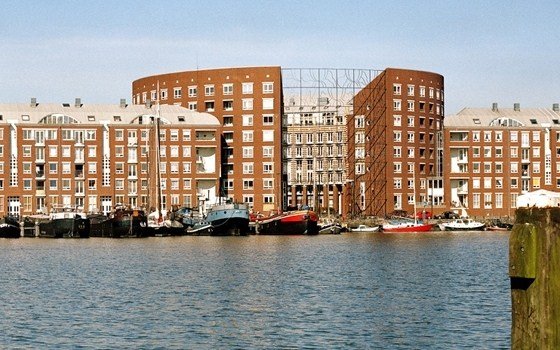 Modern architecture on the KNSM island