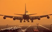 By plane
