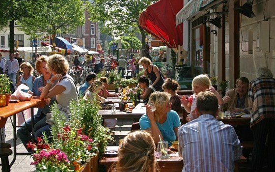 Terrace in 