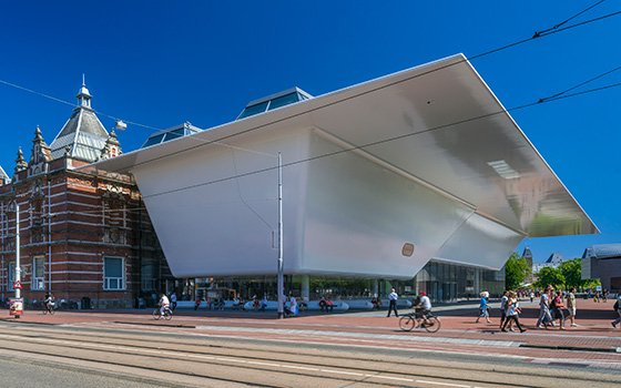 Stedelijk Museum Amsterdam building; Photo: John Lewis Marshall