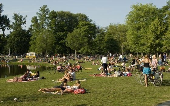 The most famous park of amsterdam