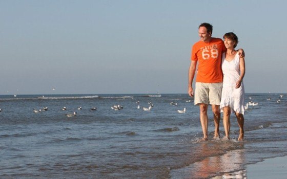 beach walk