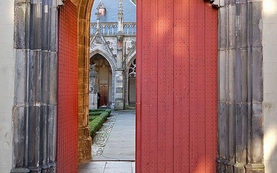 Entrance of the Domtoren in Utrecht