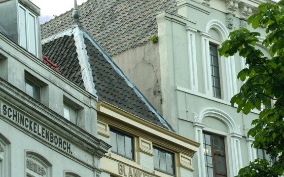 Frontage of a house in Utrecht
