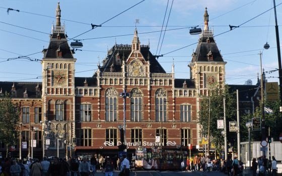 Front of the main station