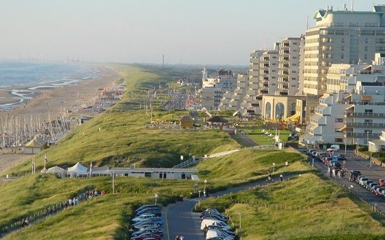 The boulevard of Noordwijk