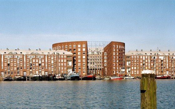 The Barcelona Building on the KNSM island