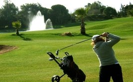 Golfing in Holland