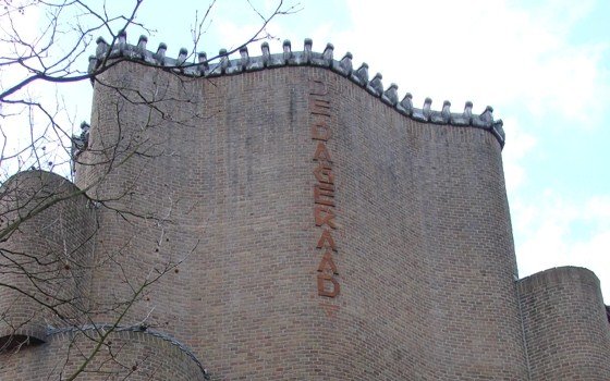One of the aesthetic highlights of the expressionist Amsterdam school architectural movement