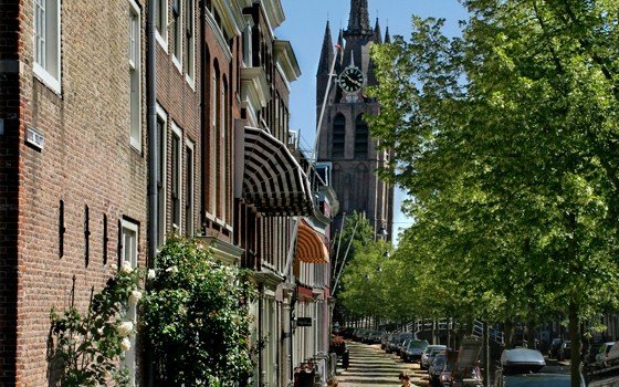 Old Delft and the old church
