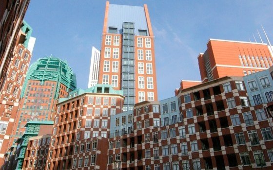View of a minisitiry in The hague