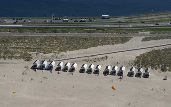 breezandbeachhouses aerial view