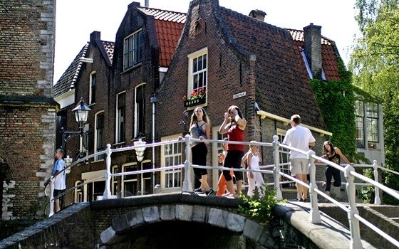 A bridge in Delft
