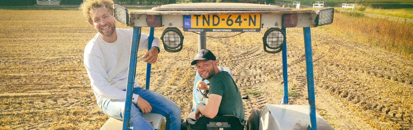 Bart and Tom from Overijssel create a new dairy experience