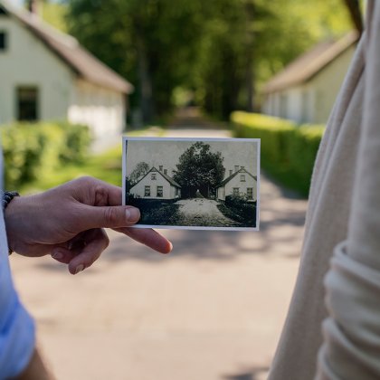 People holding a photo