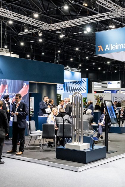 MECC Maastricht exhibition Stainless Steel