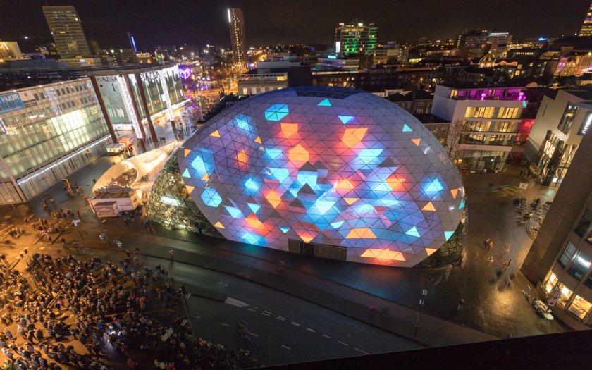 GLOW Eindhoven Visita el festival de luces en Eindhoven