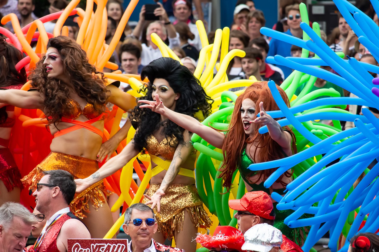 Gay Pride Canal Parade in Amsterdam, the biggest pride events in the world © Photos by D via Shutterstock