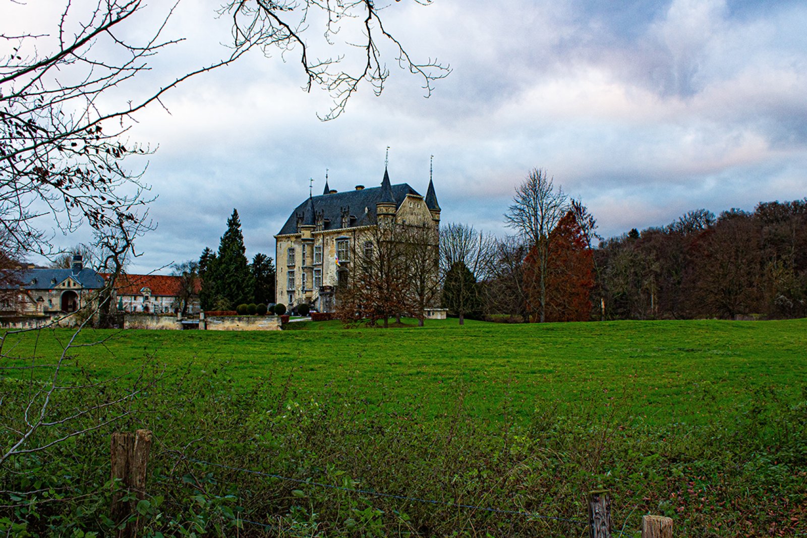 Castle Schaloen in Valkenburg