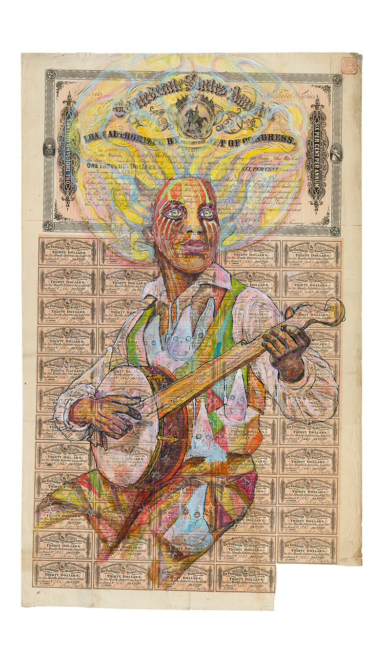 Hew Locke, Confederate States of America Loan 2, 2018 Hew Locke, Confederate States of America Loan 2, 2018