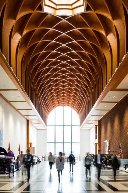 Louwman Museum great hall