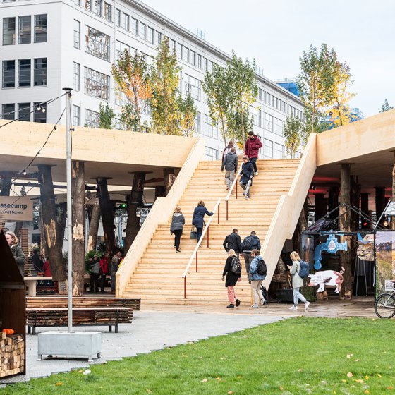 BioBaseCamp 'Building with trees' during Dutch Design Week