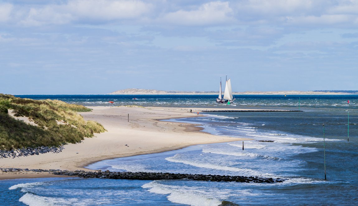 Seaside on Vlieland island Seaside on Vlieland island