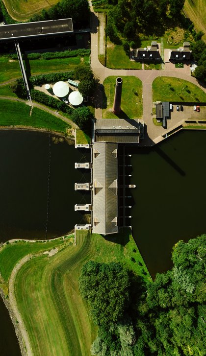 Wouda pumping station in Lemmer is the largest steam pumping station 