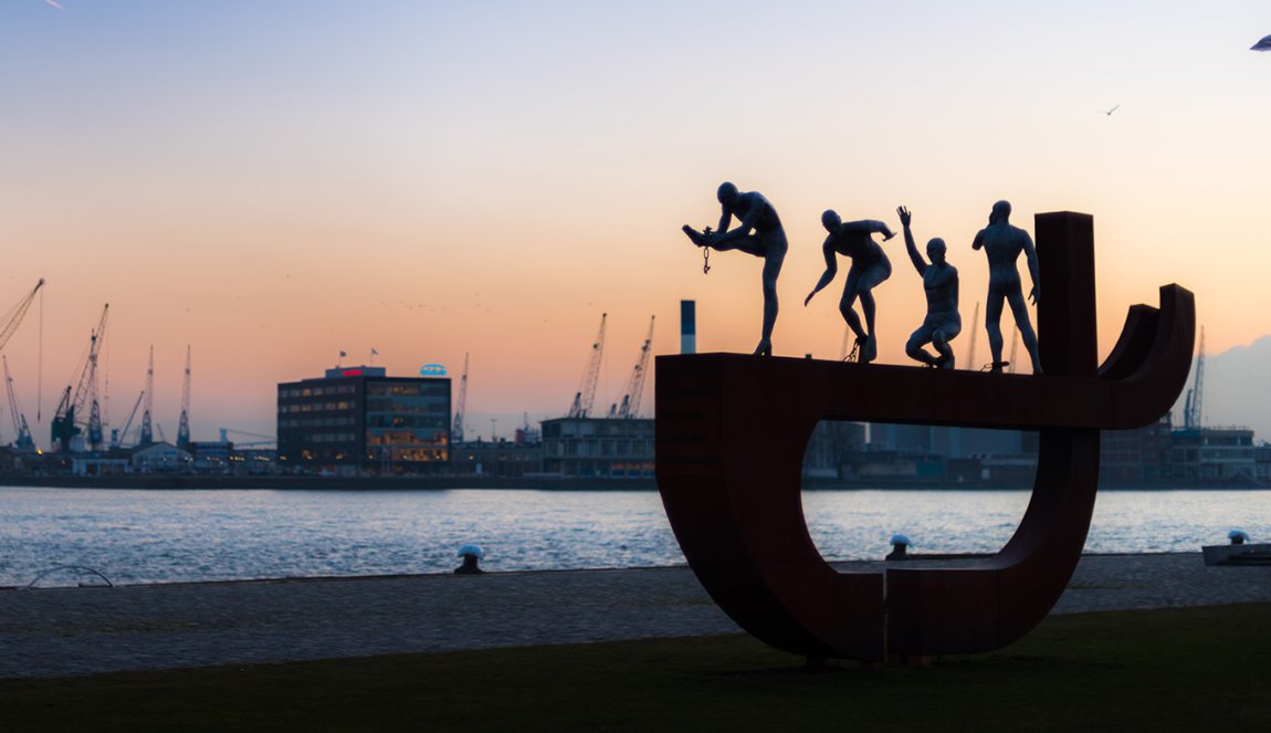 Slavery Monument Rotterdam